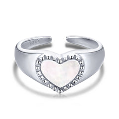 Solid Heart Ring