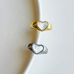 Solid Heart Ring