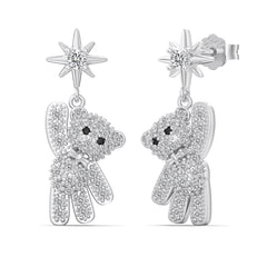 Twinkling Teddy Earrings