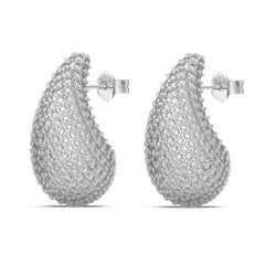 Chunky WaterDrop Hoops