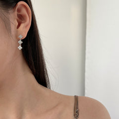 Triple Clover Earrings