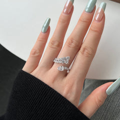 Crossover Twist Ring