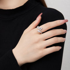 Crossover Twist Ring