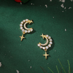 Lunar Starburst Earrings