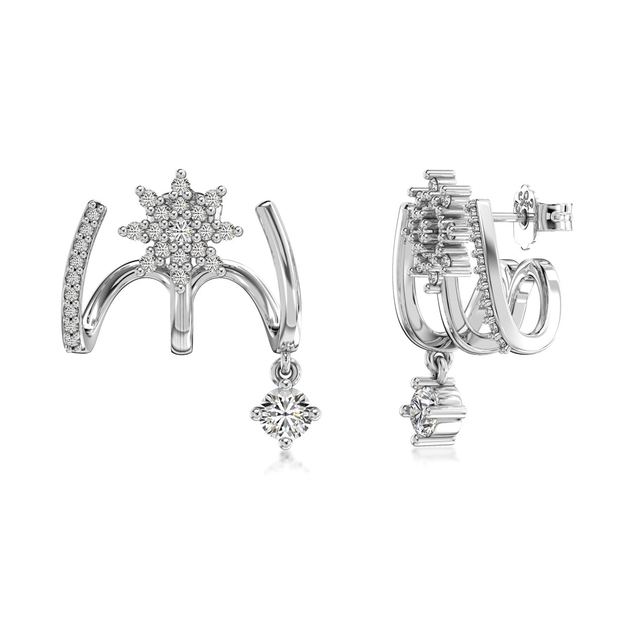 Falling Star Earrings