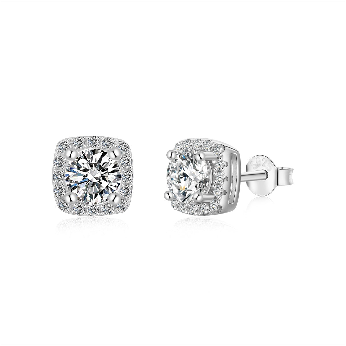 Radiant Halo Earrings
