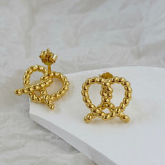 Twisted Pretzel Earrings