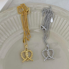 Twisted Pretzels Necklace