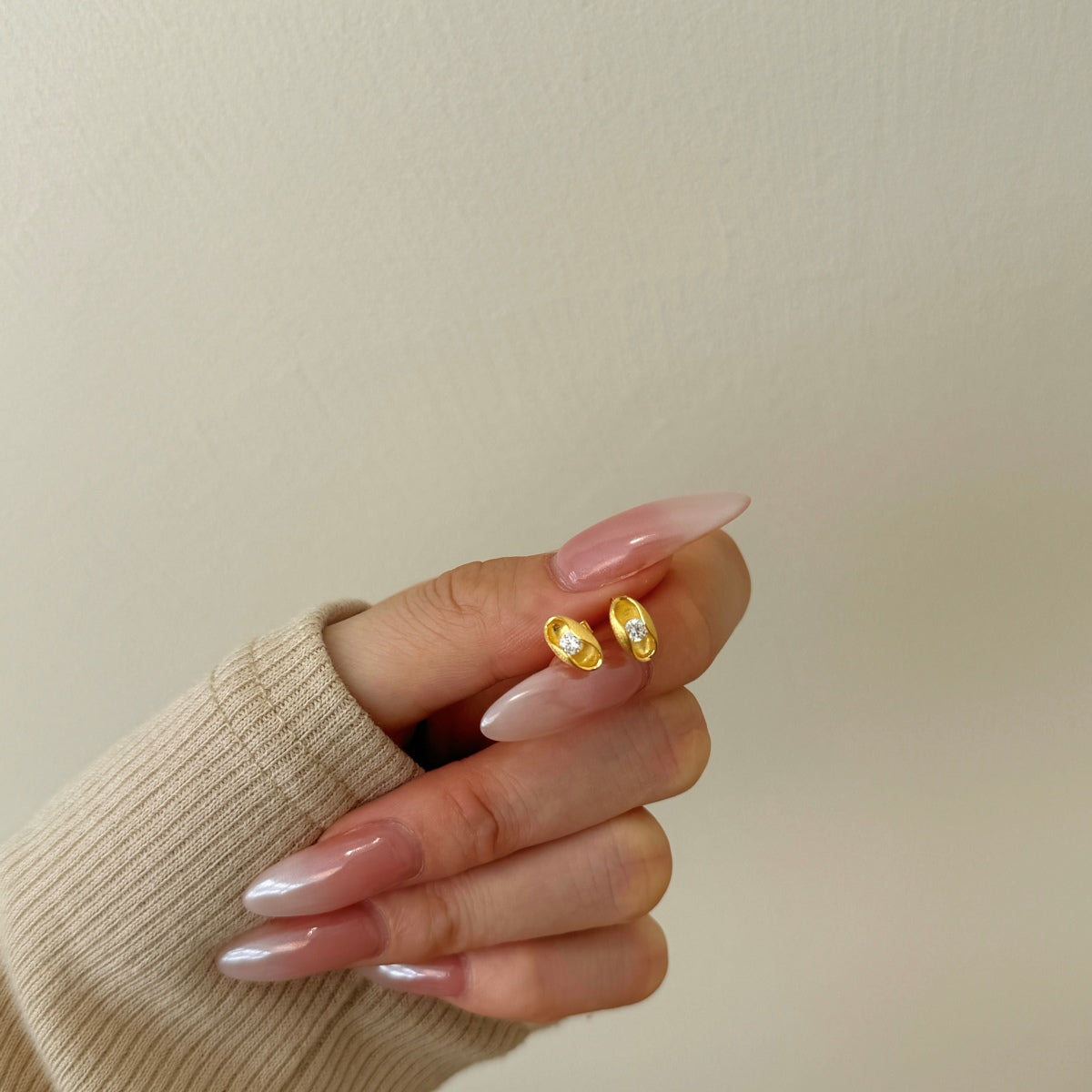 Shiny Shell Earrings