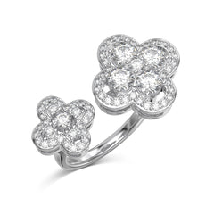 Double Clover Ring