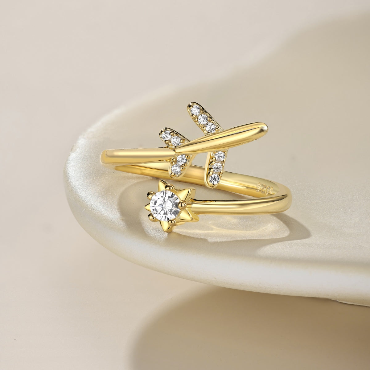 Star Jet Ring